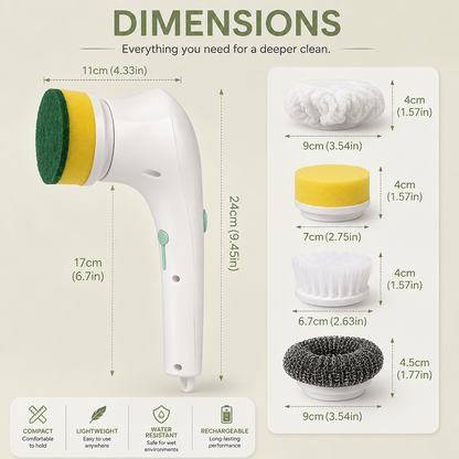 SKOON™ Electric Scrubber