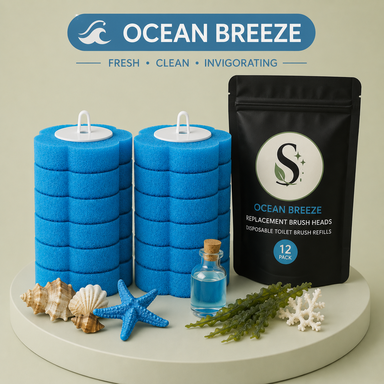 SKOON™ Disposable Toilet Brush Refill Heads
